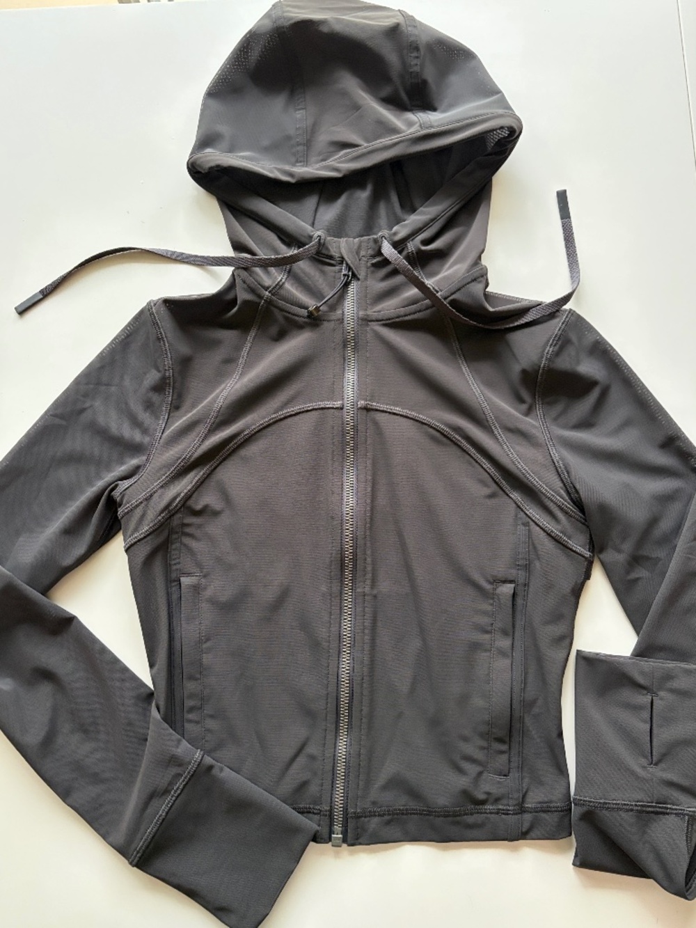 Lululemon Mesh Charcoal Grey Jacket